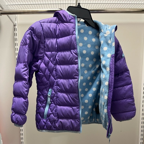 Snozu Purple Puffer Coat, size 6 - Picture 2 of 8
